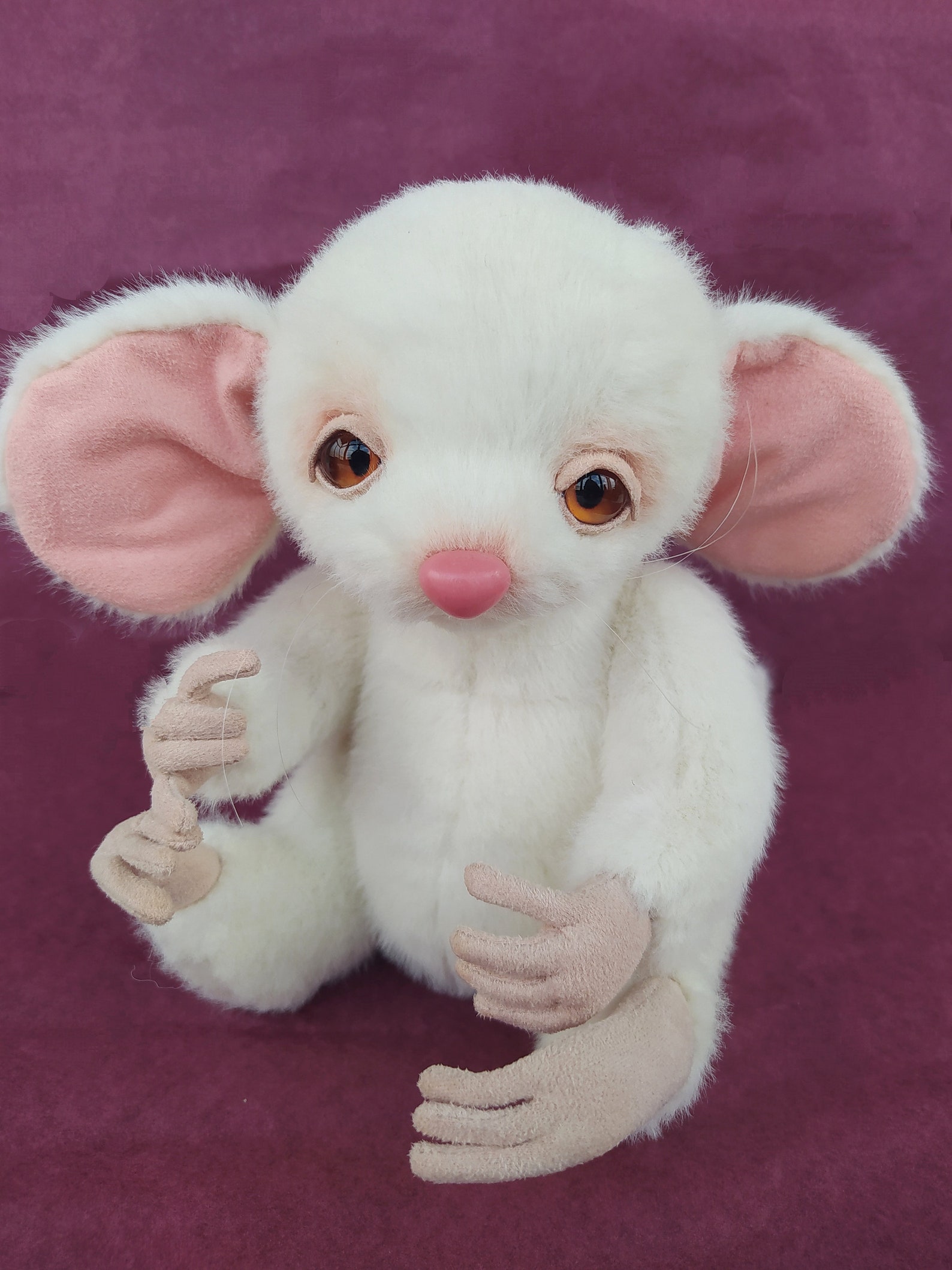 Realistic Mouse Toy Plush Toy Mouse Stuff Handmade Etsy