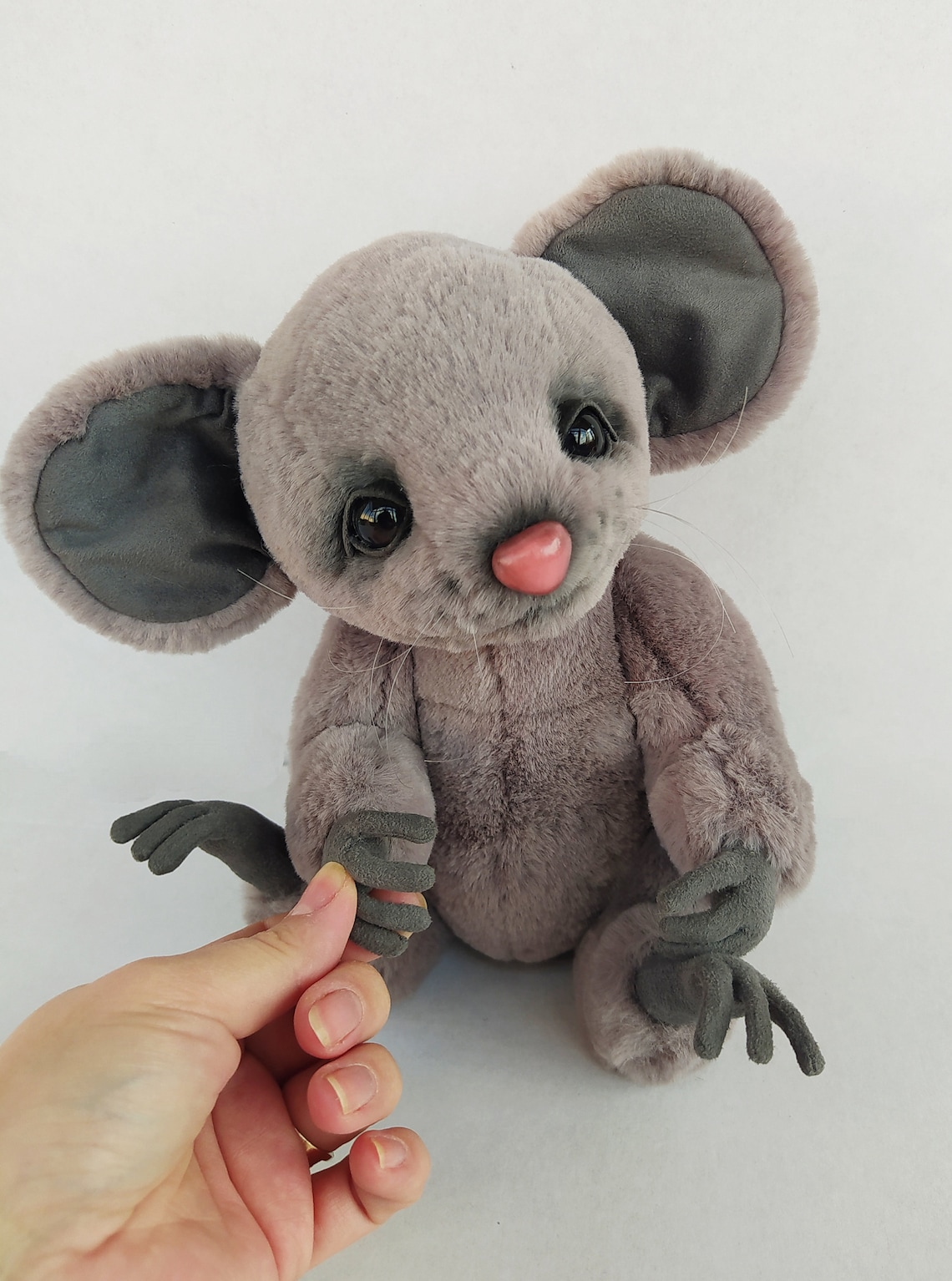 Realistic mouse toy plush toy mouse stuff handmade Etsy