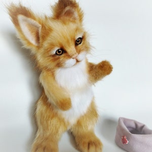 Rabbit plushie toy, Handmade Realistic Rabbit, Plush Bunny, Stuffed animals, rabbit art doll, ooak animals, plush rabbit, custom plush