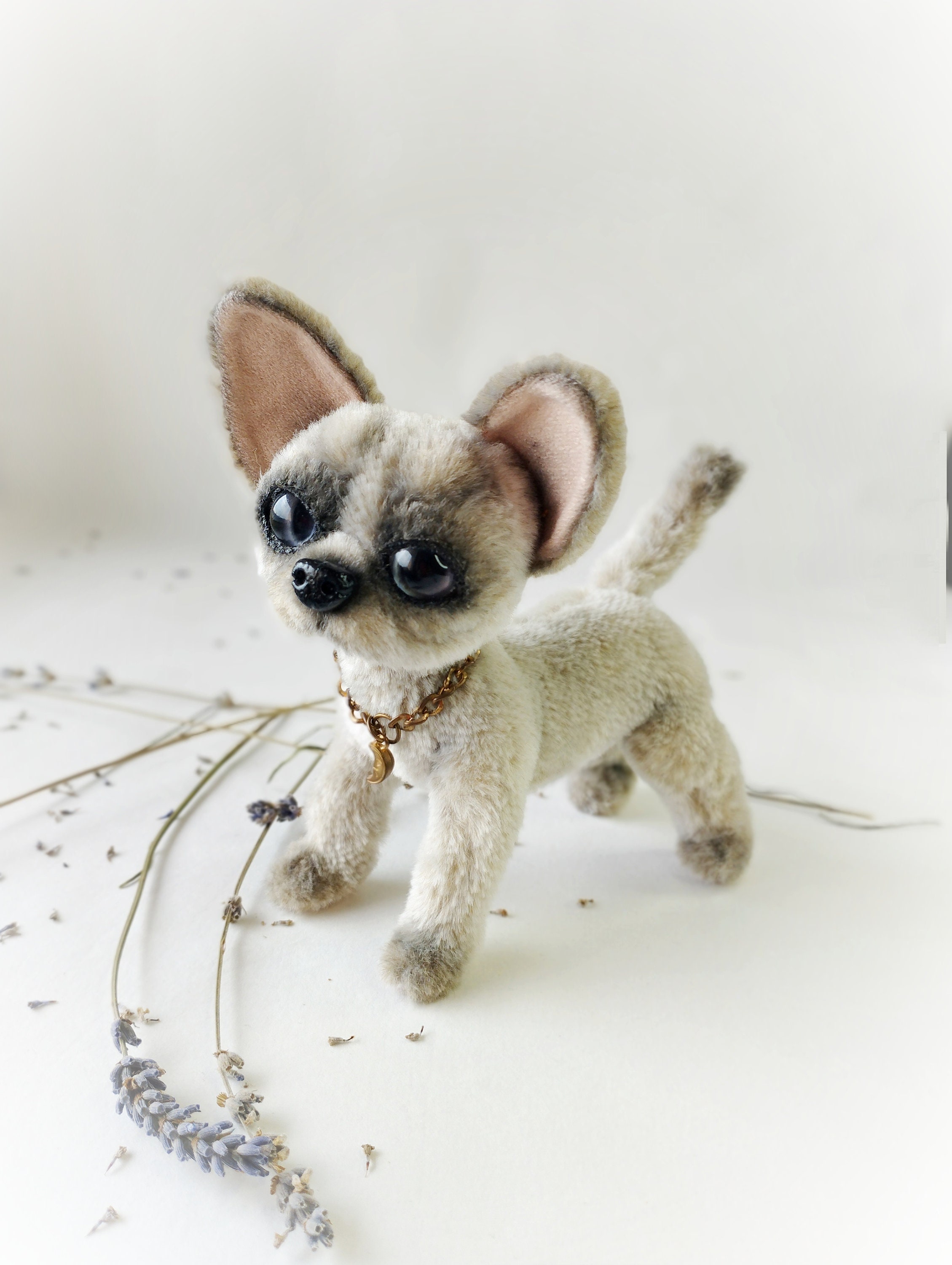 Chihuahua soft toy in a bag sales