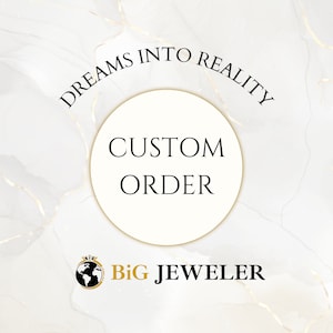 Custom Order, Personalized Unique Jewelry, Custom Necklace, Custom Ring, Earrings And Bracelet, Individual Jewelry, Meaningful Unique Gift