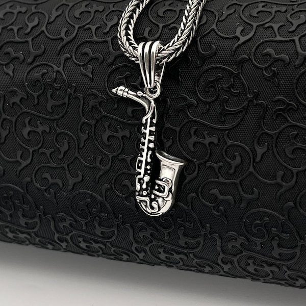 Saxophone Necklace Etsy