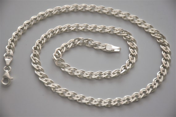 Vero Ametista Pendente Argento Collana Ovale Solitario 45.7cm Catena - Foto 5