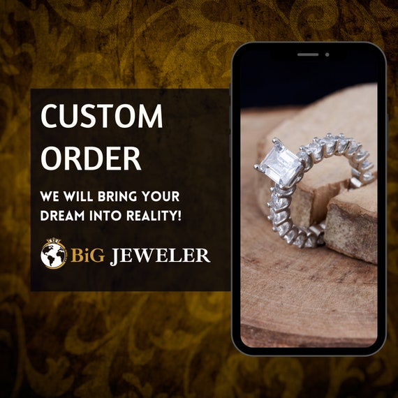 Custom Jewelry Design: Personalized Necklace, Ring, Bracelet