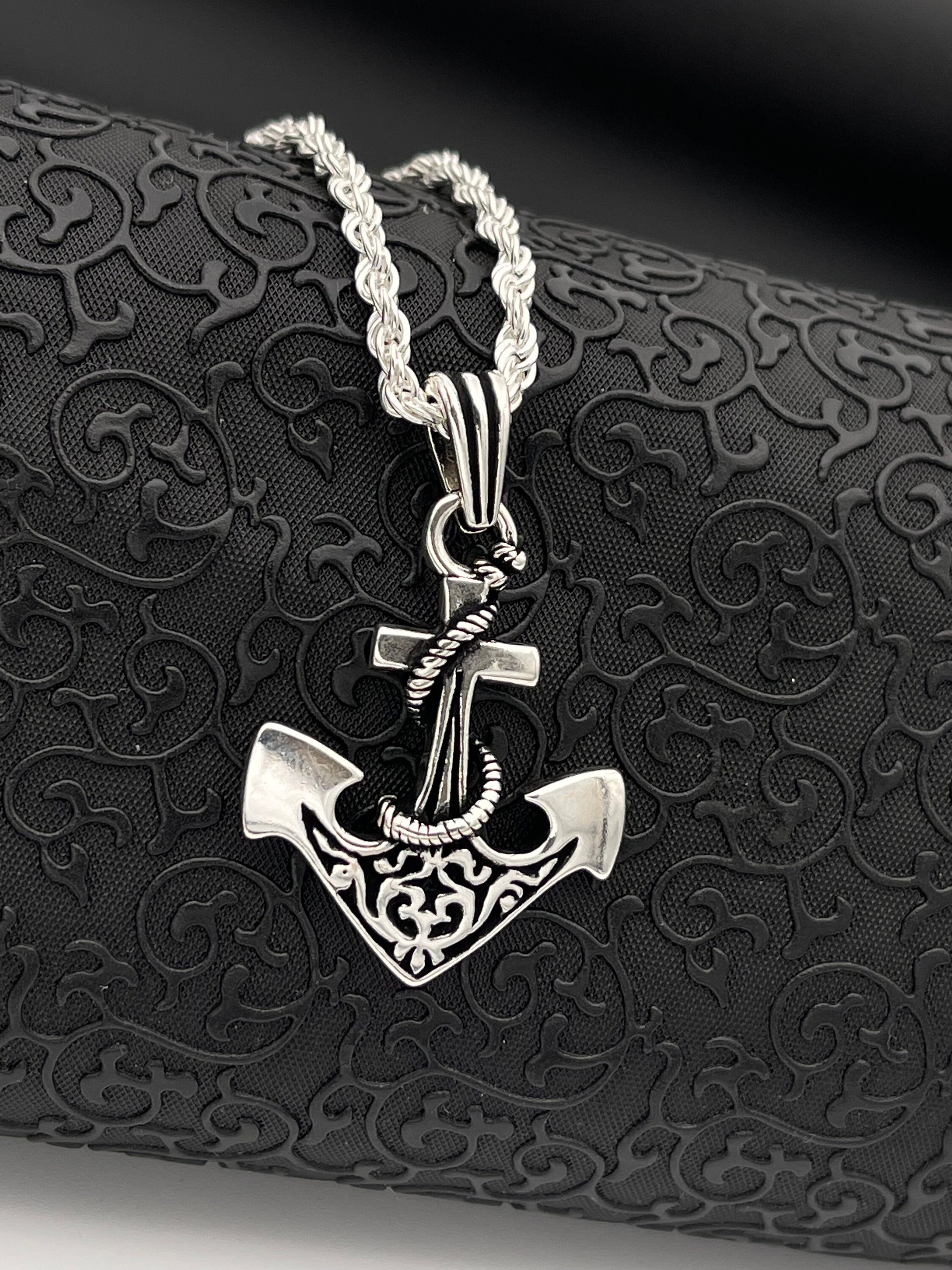 s925 Anchor Mantel Necklace（セット） s925 Anchor Mantel Necklace | Lncs