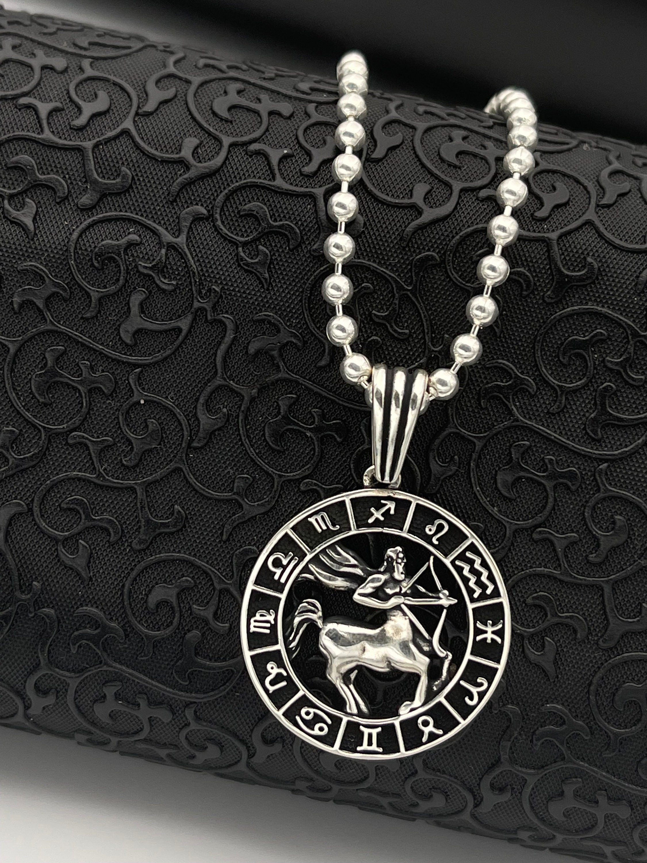 Zodiac Sign Necklace Buy Supreme X Jacob&Co Sterling Silver Zodiac