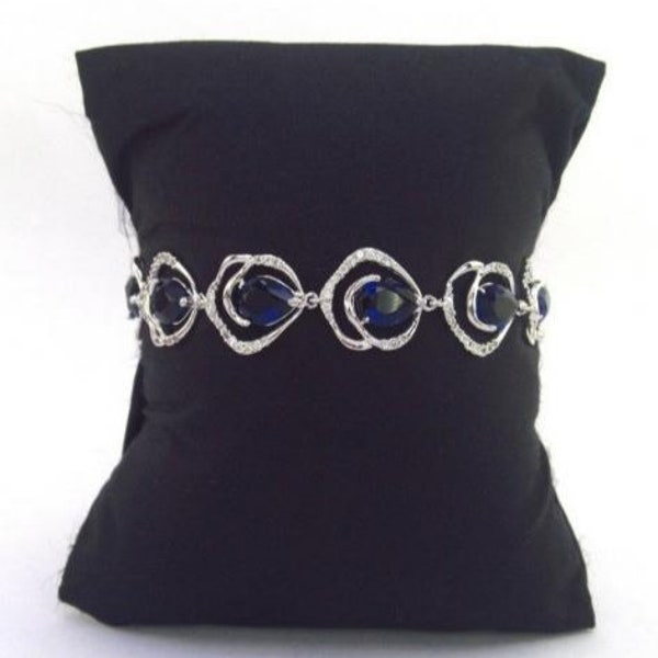 Wedding Bracelet, Bridal Bracelet, cz bracelet, cubic zirconia bracelet, bridal jewelry, wedding accessories, Camilla Bracelet