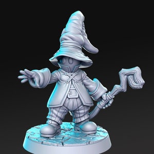 Mage DnD Miniature | Tabletop RPG DnD Mini | D&D Figurines |Fantasy Gaming and Pathfinder | RN Estudio