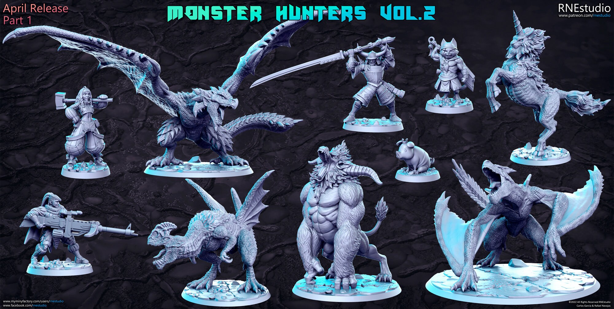 Big Foot Yeti Roar ‧ DnD Miniature ‧ Tabletop Miniatures ‧ Gaming Monster ‧  3D Model ‧ RPG ‧ DnDminis ‧ STL FILE