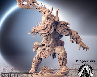 Miniatura gigante de gelo enorme: estatueta de RPG D&D da Artisan Guild