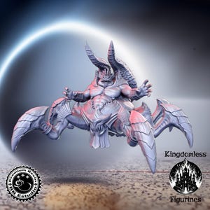 Miniatura de DnD de Diablo Cangrejo para juegos de fantasía de mesa, RN Estudio