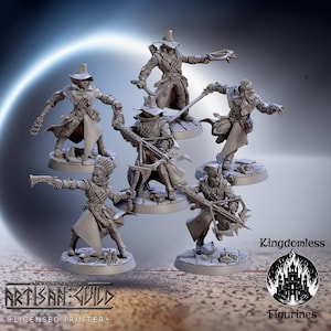 Demon Hunters DnD Miniature | Tabletop RPG DnD Mini | D&D Figurines for Pathfinder Fantasy Gaming | Artisan Guild Modular