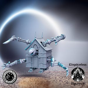 Clockwork Birdhouse Mimic DnD Miniature, Tabletop RPG DnD Mini, D&D Figurines, Fantasy Gaming and Pathfinder, RN Estudio