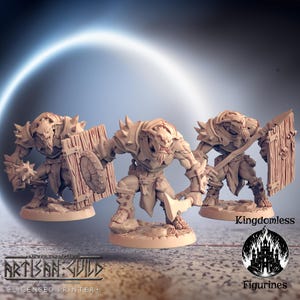 Greatgoblin Warrior Mini | DnD Tabletop RPG Miniature | D&D Figurines | Pathfinder Fantasy Gaming | Artisan Guild | Modular