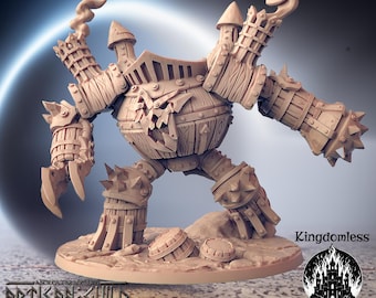 Goblin Scrap Golem DnD Miniature | Tabletop RPG Mini | D&D Figurines | Pathfinder Fantasy Gaming | Artisan Guild Modular