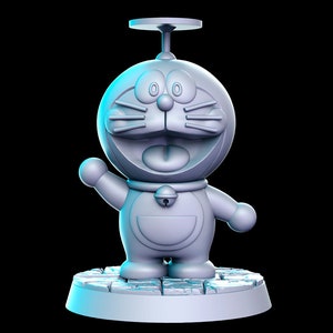 Anime Cat DnD Miniatura, Tabletop RPG DnD Mini, Figurki D&D, Fantasy Gaming i Pathfinder, RN Estudio