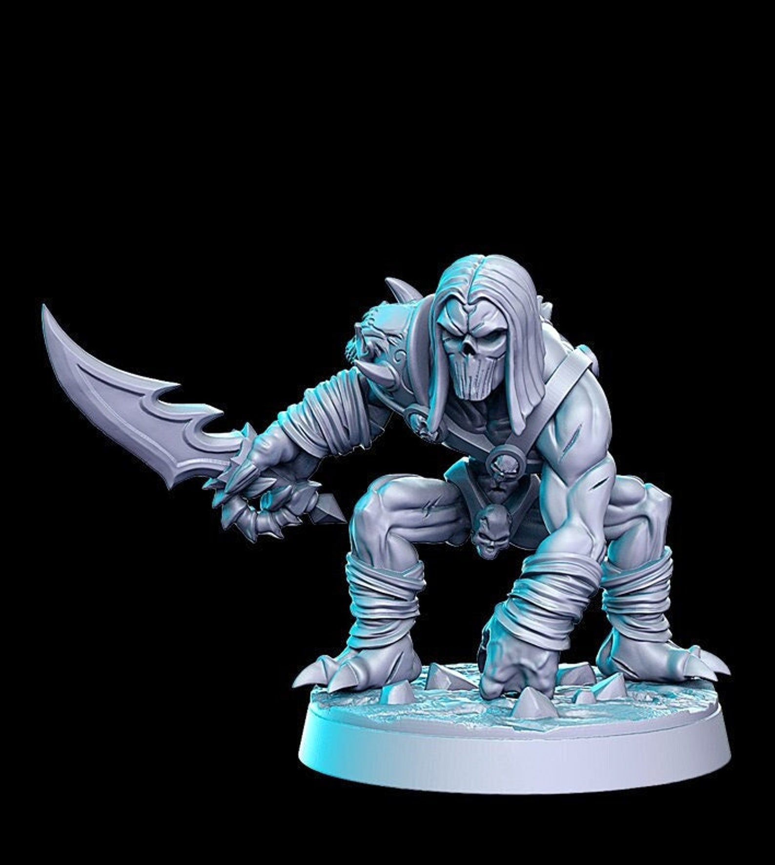 Zombie Rogue Dnd Miniature Tabletop RPG Dnd Mini D&D Etsy