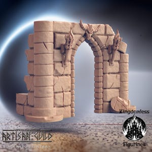 Dungeon Ruin DnD Mini | Tabletop RPG Miniature | D&D Figurines | Fantasy Gaming for Pathfinder | Artisan Guild | Terrain