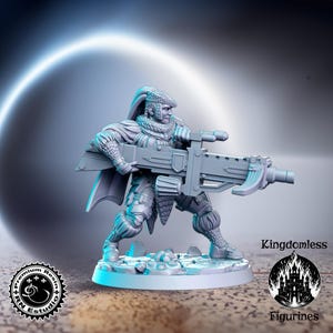 Solider DnD Miniature, Tabletop RPG DnD Mini, D&D Figurines, Fantasy Gaming and Pathfinder, RN Estudio