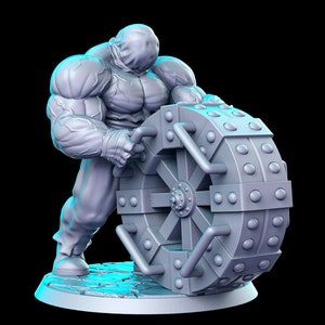 Wheel Torturer DnD Miniature, Tabletop RPG DnD Minim, D&D Figurines, Fantasy Gaming and Pathfinder, RN Estudio