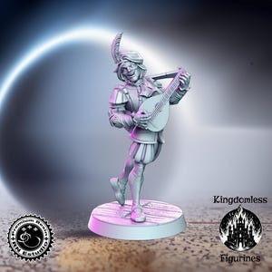 Barde Miniatur: RN Estudio DnD RPG Figur (28/32 mm)