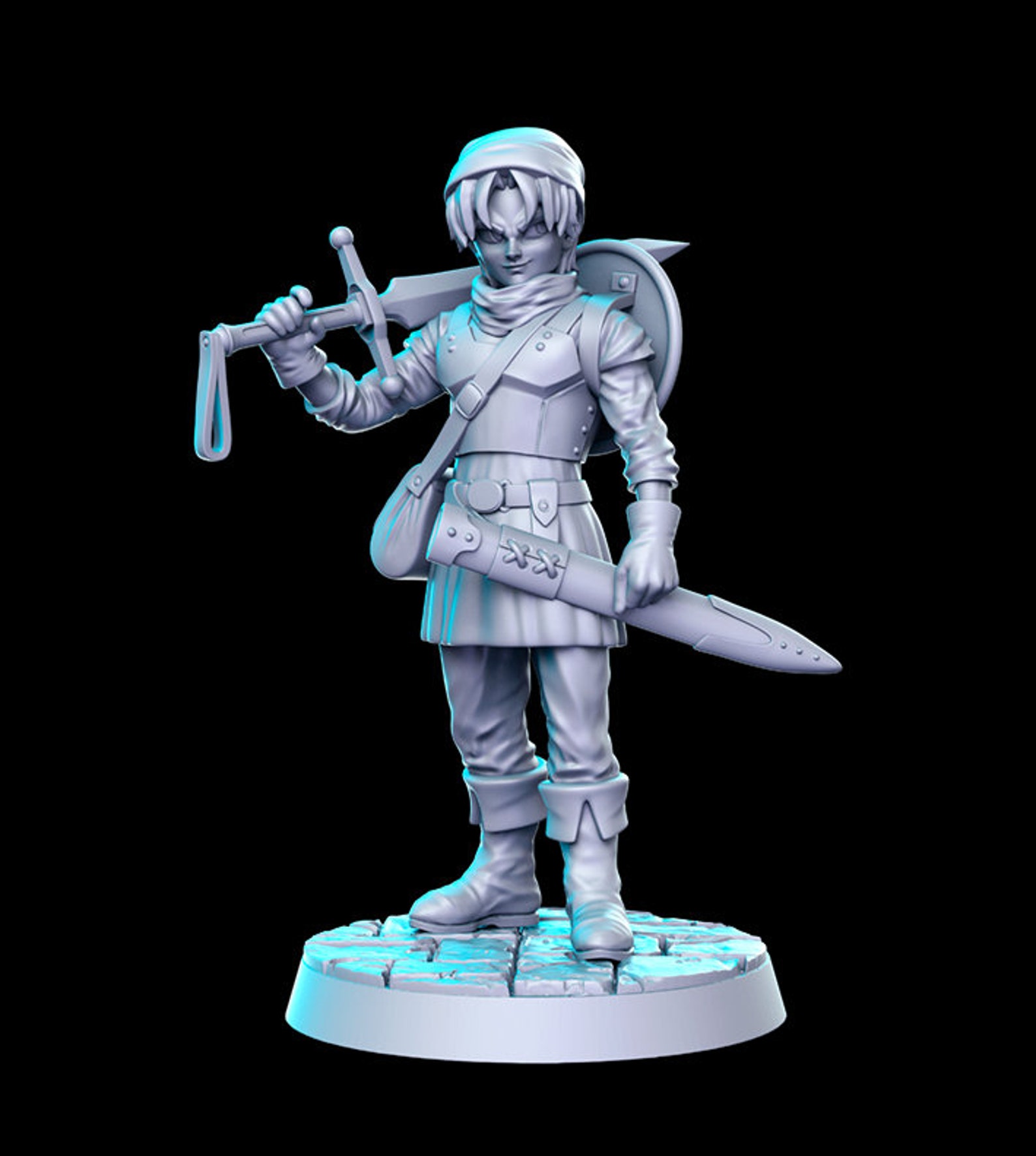 JRPG Dnd Miniature Set, Resin Tabletop RPG Miniatures, RN Estudio - Etsy