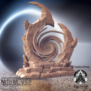 Demon Portal Terrain Dnd Miniature | Tabletop RPG Dnd Mini | D&amp;D ...