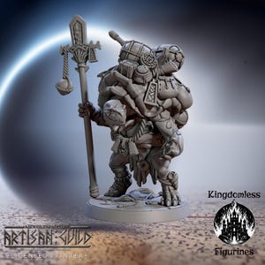 Turtlekin Traveling Merchant DnD Miniature | Tabletop RPG DnD Mini | D&D Figurines for Pathfinder Fantasy Gaming | Artisan Guild Modular