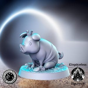 Miniatura de la Reina Cerda DnD para juegos de mesa, RN Estudio