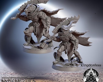 Miniatura de Capitão Caçador de Lobisomens | Guilda de Artesãos - Miniatura para RPG de D&D