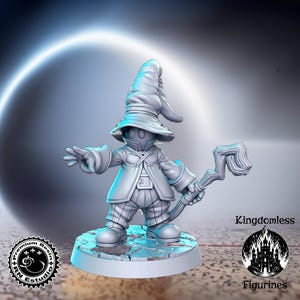 Mage DnD Miniature | Tabletop RPG DnD Mini | D&D Figurines |Fantasy Gaming and Pathfinder | RN Estudio