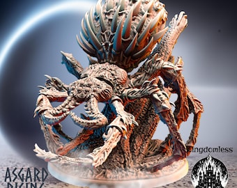 Nightmare Spider Miniature: Asgard Rising DnD Tabletop RPG