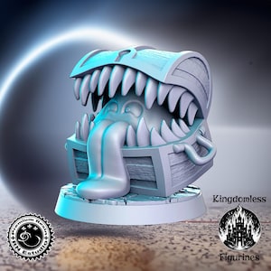Mimic DnD Miniature | Tabletop RPG DnD Mini | D&D Figurines | Fantasy Gaming and Pathfinder | RN Estudio
