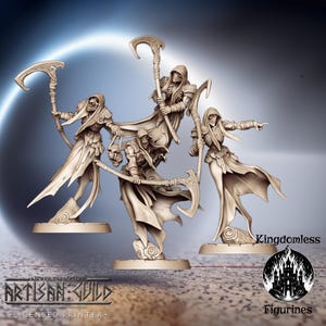 Miniatura de espectro no muerto / Gremio de artesanos, miniatura de rol de D&D