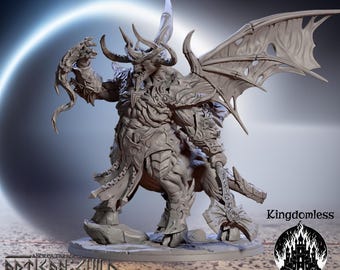 Demon God DnD Miniature | Artisan Guild Astaroth Figurine