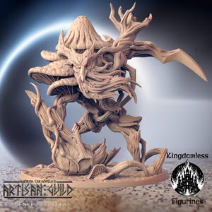Ent Tree Beast Mini | DnD Tabletop RPG Miniature | D&D Figurines | Pathfinder Fantasy Gaming | Artisan Guild | Forest Terrain
