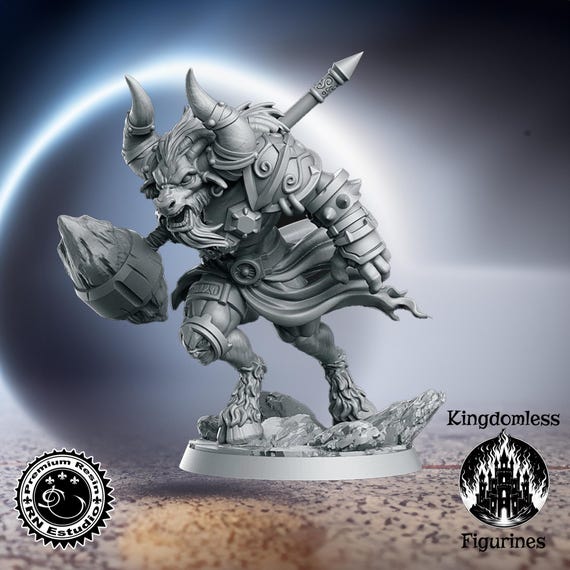 POTER×MINOTAUR DayPac Minotaur finished?? Need help to improve. : r/minipainting