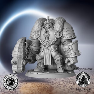 Vulcan Iron Golem DnD Miniatura, RPG de mesa DnD Mini, Figuras D&D, Fantasy Gaming y Pathfinder, RN Estudio