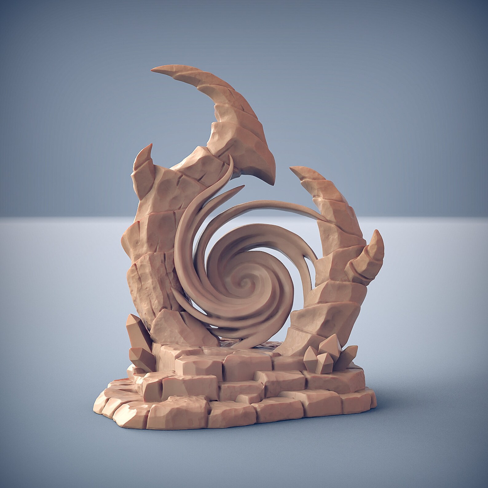 Demon Portal Terrain Dnd Miniature Tabletop RPG Dnd Mini - Etsy