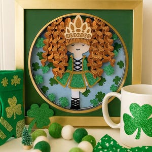 Irish Dancer 8x8 Shadowbox