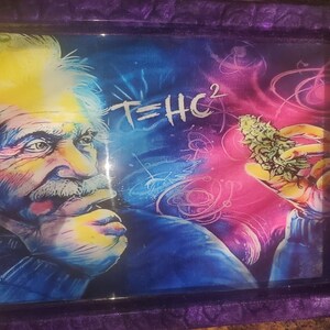 Albert Einstein Rolling Tray image 3