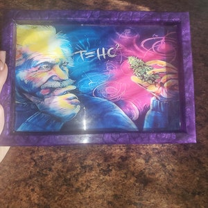 Albert Einstein Rolling Tray image 4