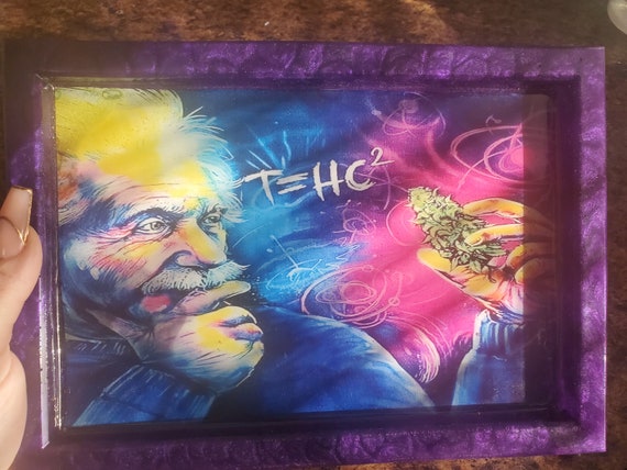 Albert Einstein Rolling Tray