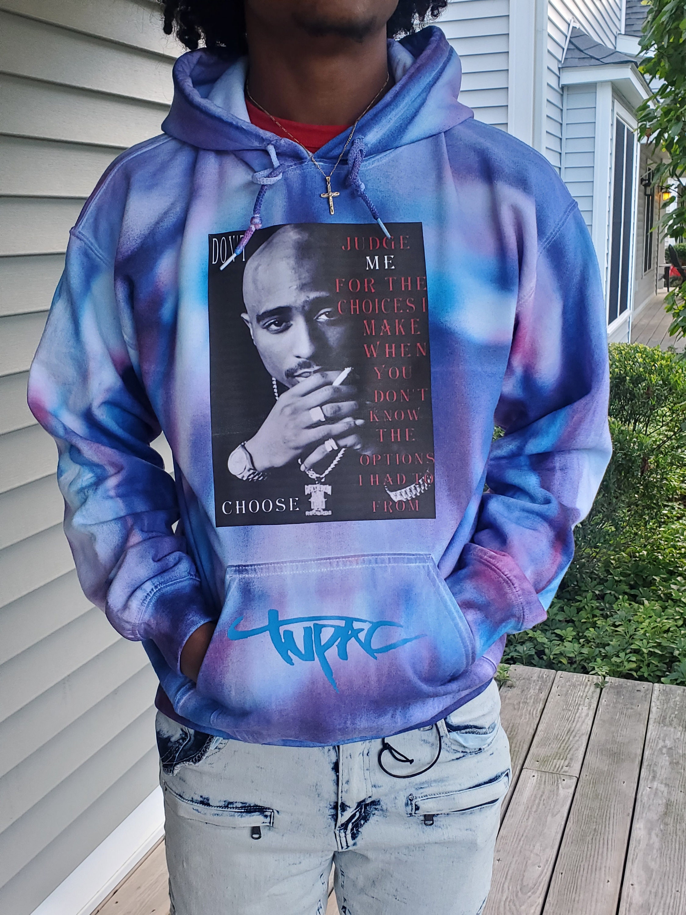 Tupac Shakur Hoodie - Etsy