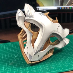 Patterns for Ekko Cosplay Mask from Arcane