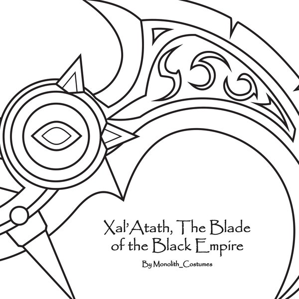 Xal'atath, Blade of the Black Empire Pattern - World of Warcraft