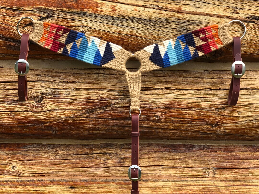 Colorful Mohair Breast Collar Etsy