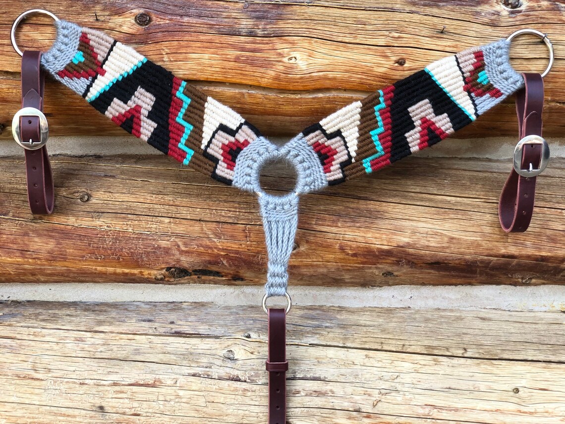 Mohair Breast Collar Etsy