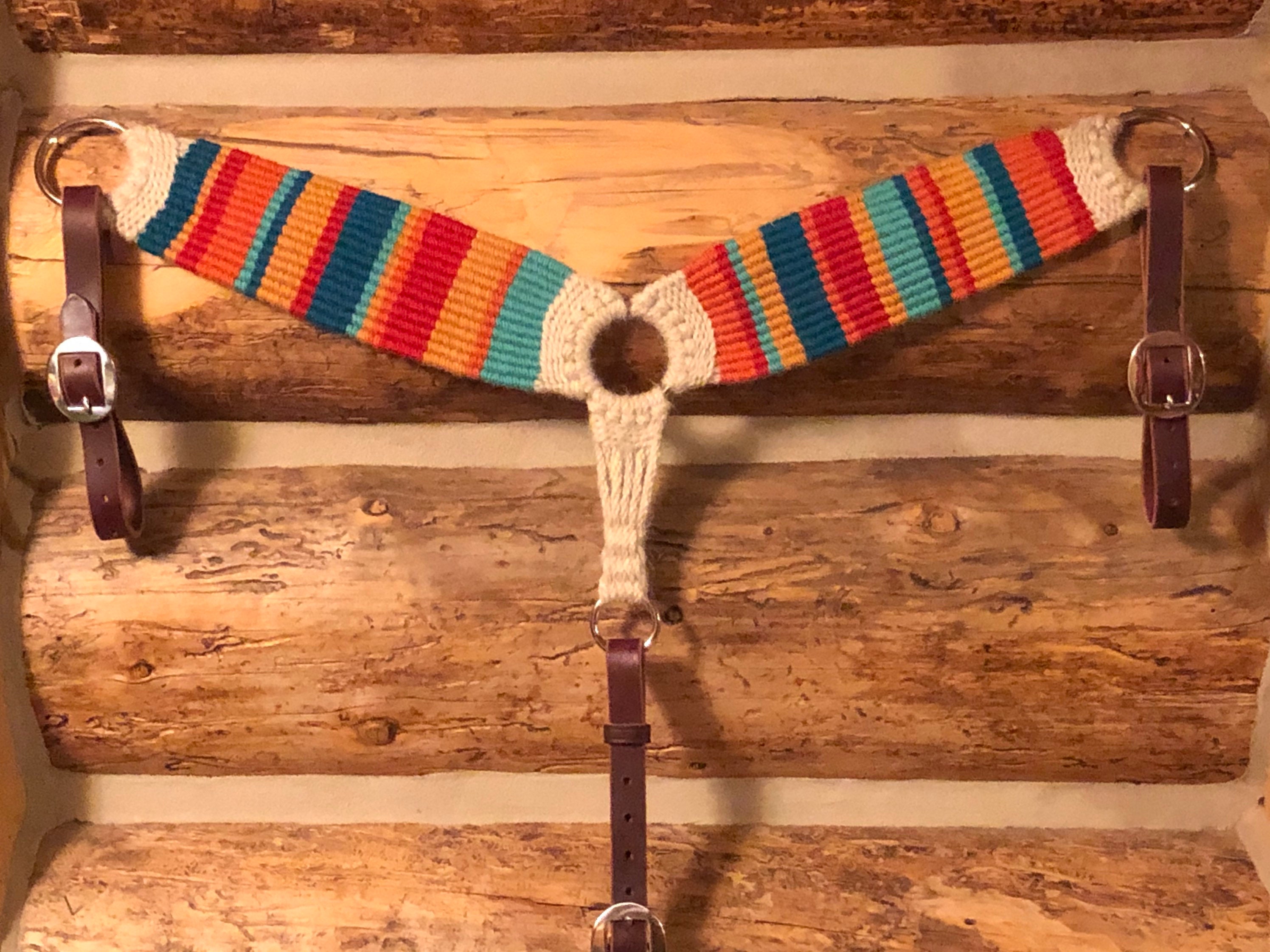 Serape Mohair Breast Collar Etsy