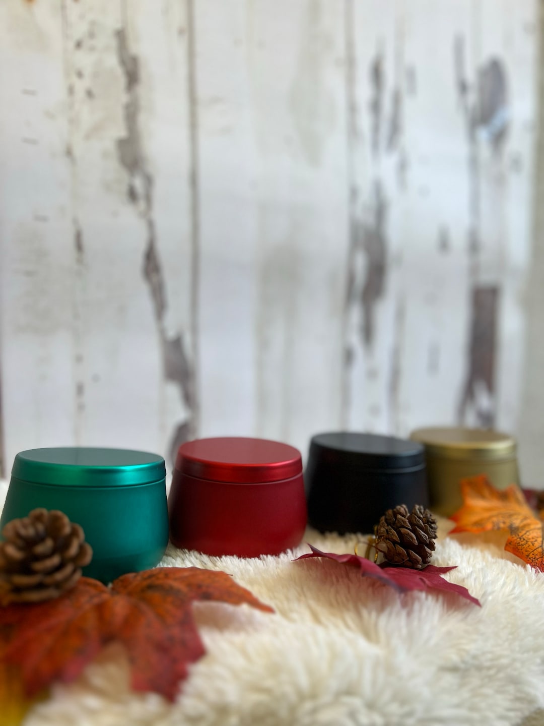 Holiday Candle Gift Pack Christmas Candle Set 4 4oz Etsy